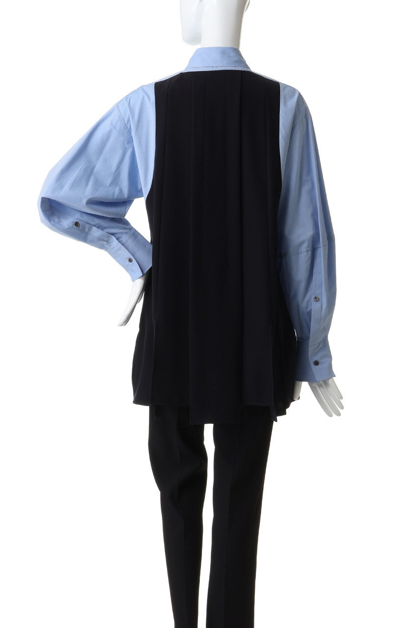 ENFOLD(エンフォルド)｜PANEL-HEM PULLOVER/ブラック の通販｜ELLESHOP