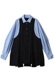 ENFOLD(エンフォルド)｜PANEL-HEM PULLOVER/ブラック の通販｜ELLESHOP