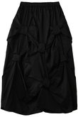 ENFOLD(エンフォルド)｜TACK VOLUME SKIRT/ブラック の通販｜ELLESHOP