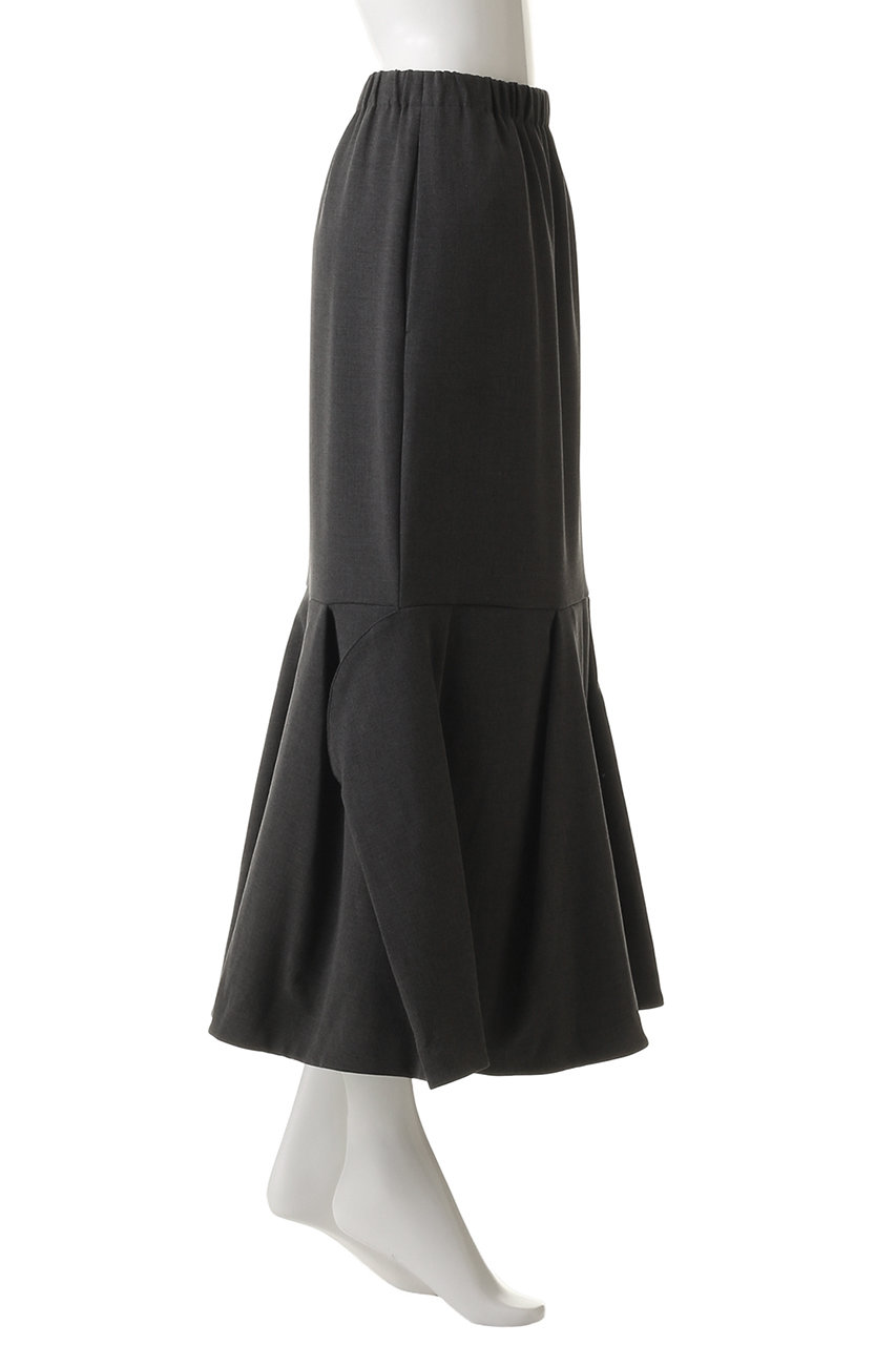 ENFOLD(エンフォルド)｜KEY-HOLE SKIRT/ブラック の通販｜ELLESHOP