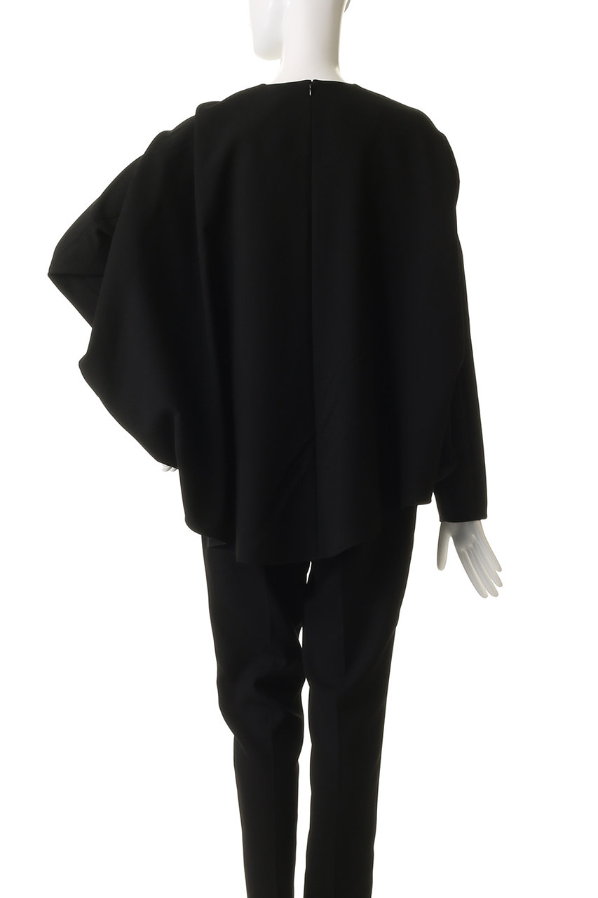 ENFOLD エンフォルド CURVE-HEM PULLOVER ブラック ENFOLD(エンフォルド)｜CURVED-FORM PULLOVER/ブラック の通販