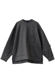 ENFOLD(エンフォルド)｜CHAIR-MOTIF PULLOVER/チャコールグレー の通販