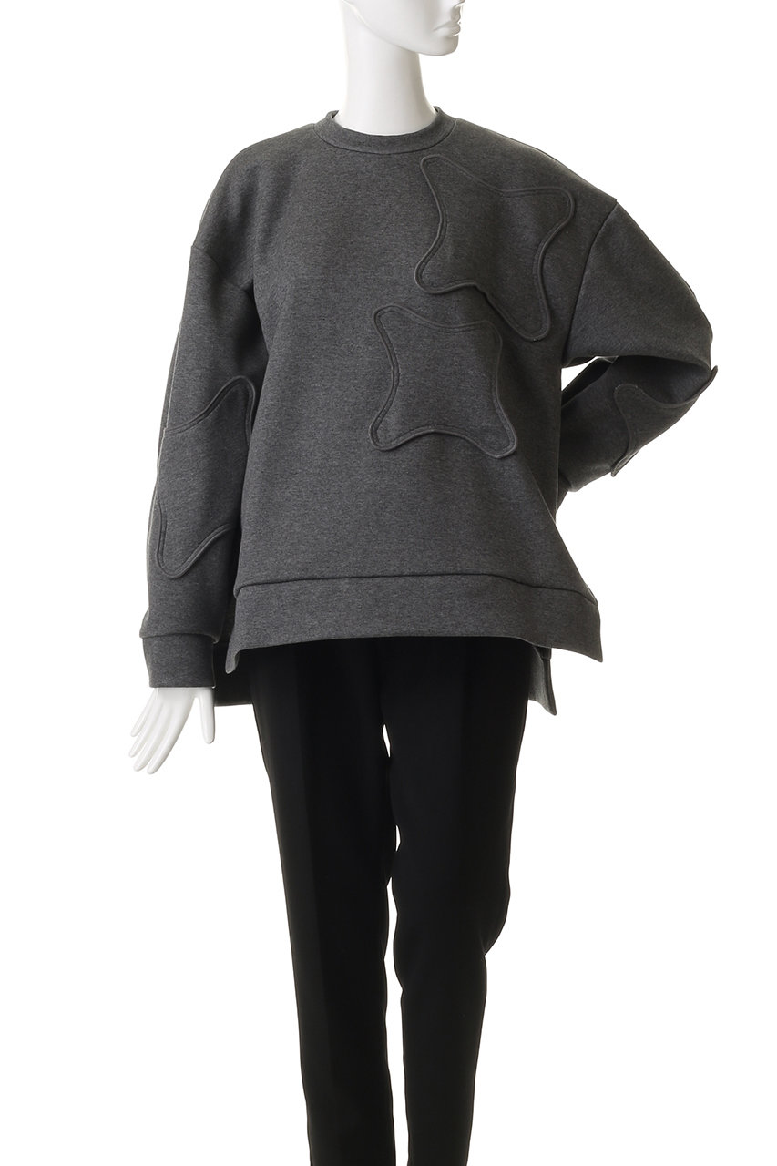 ENFOLD(エンフォルド)｜CHAIR-MOTIF PULLOVER/チャコールグレー の通販