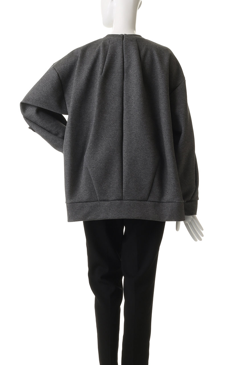 ENFOLD(エンフォルド)｜CHAIR-MOTIF PULLOVER/チャコールグレー の通販