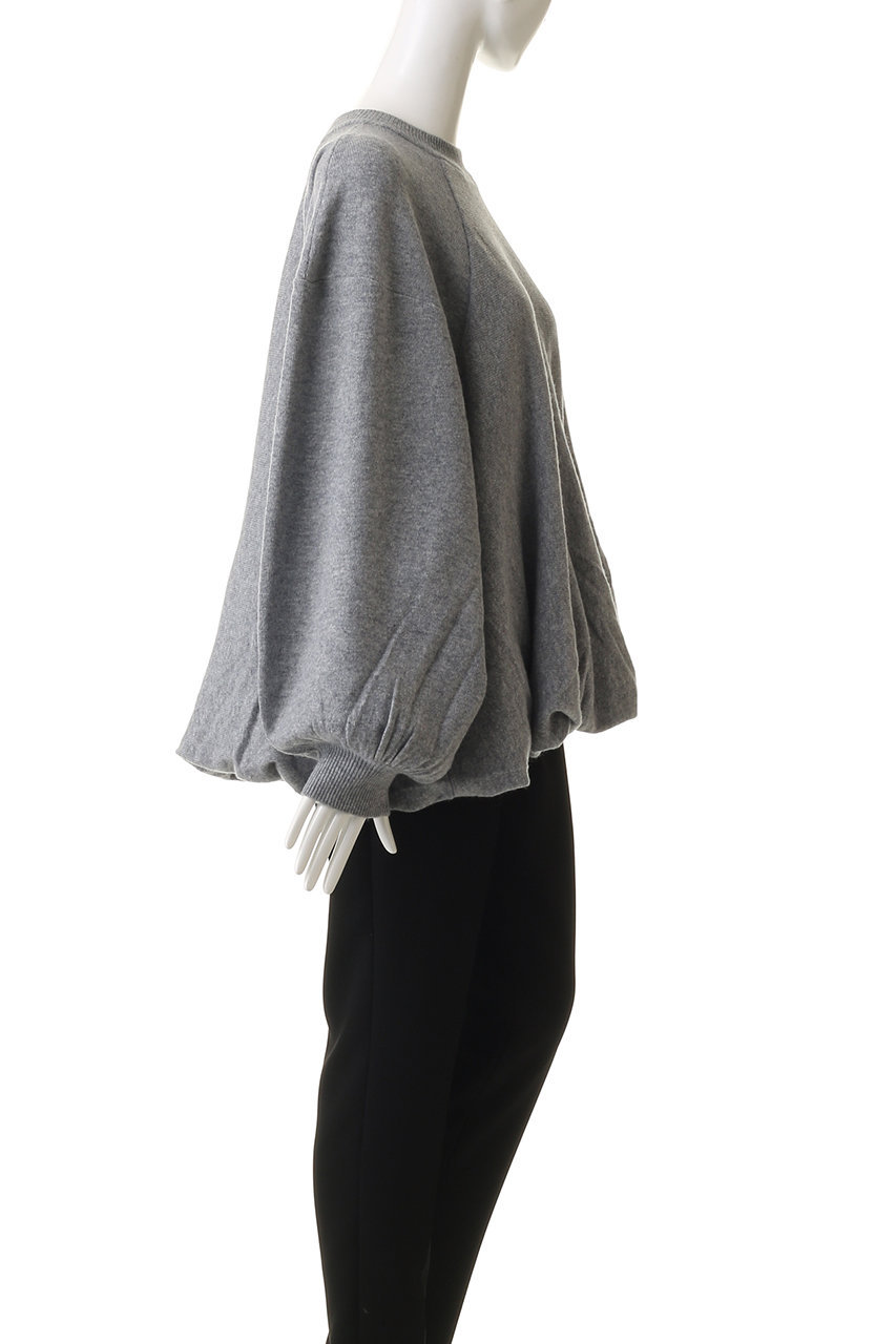 ENFOLD(エンフォルド)｜BALLOON KNIT PULLOVER/ダークネイビー の通販