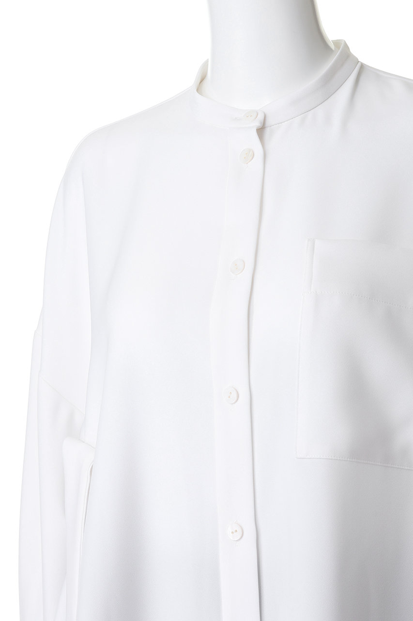 ENFOLD(エンフォルド)｜MANY-STYLE OVER SHIRT/ホワイト の通販