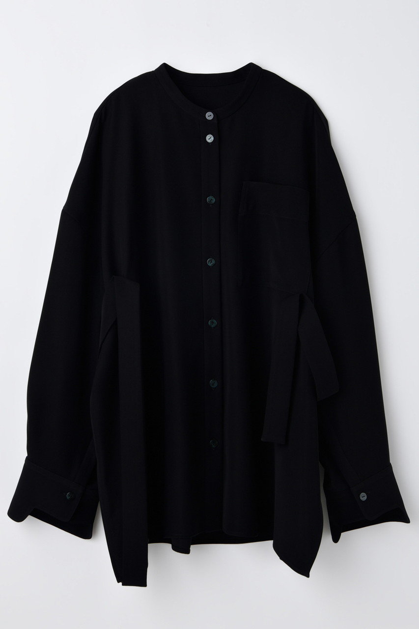 エンフォルド/ENFOLDのMANY-STYLE OVER SHIRT(ブラック/300JS430-1081)