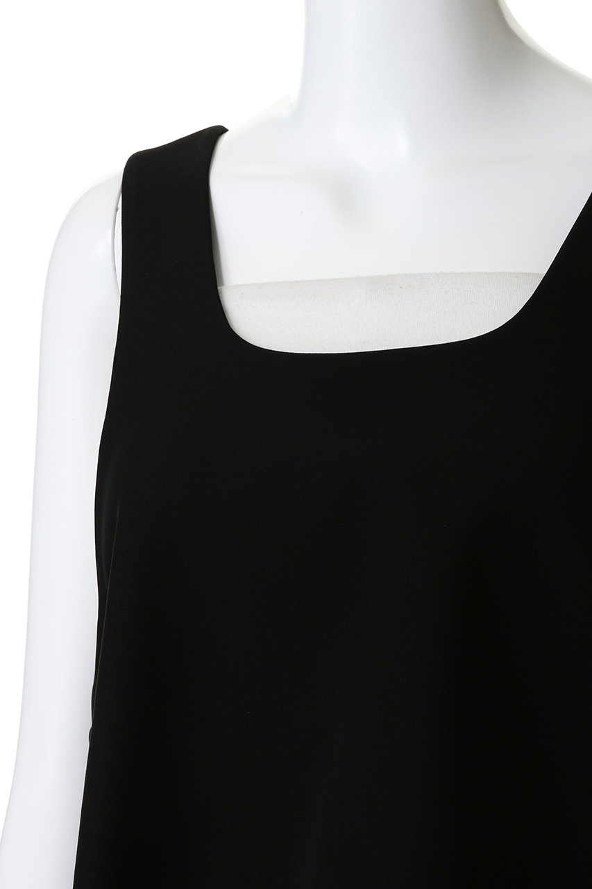 ENFOLD(エンフォルド)｜2WAY FLARE VEST/ブラック の通販｜ELLESHOP