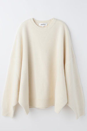 エンフォルド/ENFOLDのWIDE DOLMAN PULLOVER(110300/110301)