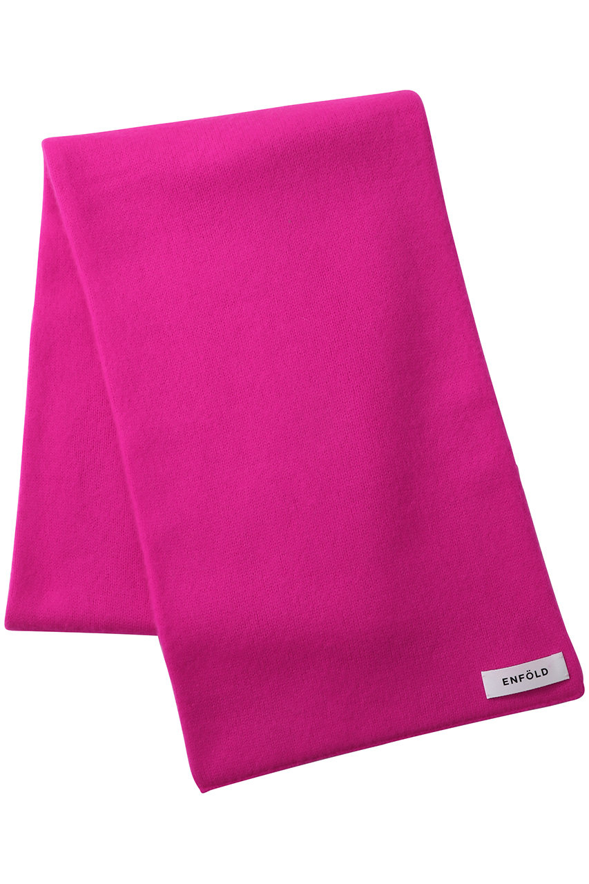 ENFOLD(エンフォルド)｜MUFFLER/ピンク の通販｜ELLESHOP・(エル