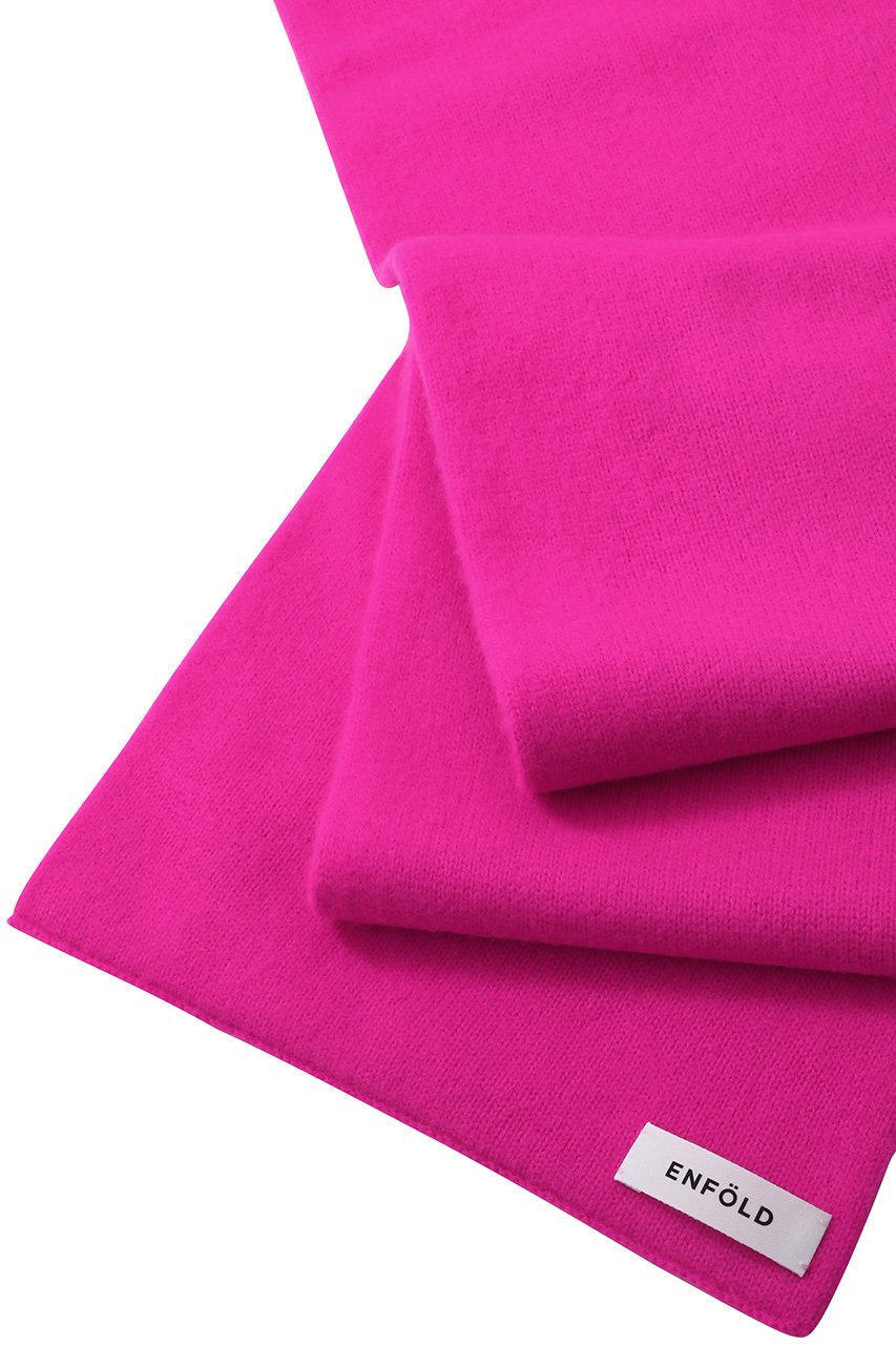 ENFOLD(エンフォルド)｜MUFFLER/ピンク の通販｜ELLESHOP・(エル