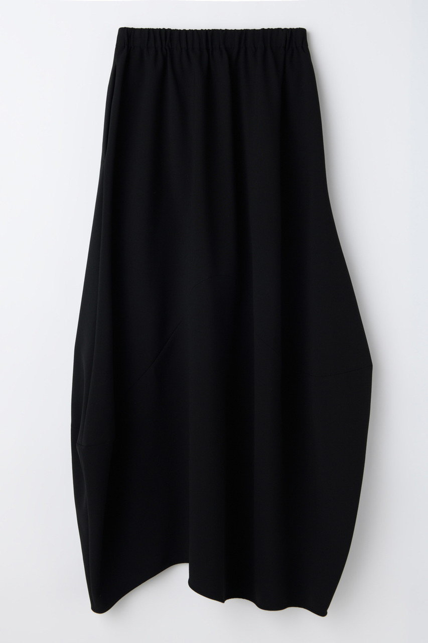 ENFOLD(エンフォルド)｜【12/17 12:00販売開始】FORM SKIRT/ブラック
