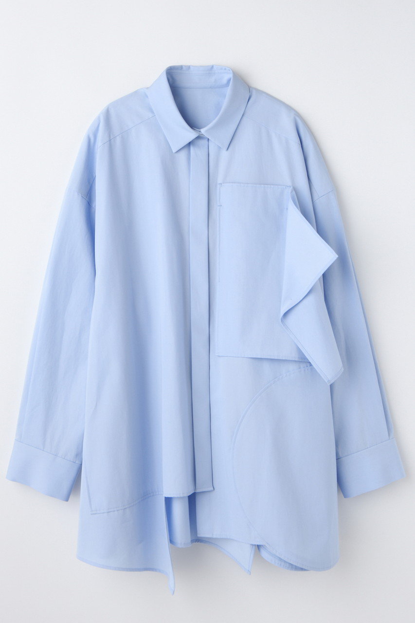 エンフォルド/ENFOLDの【12/17 12:00販売開始】PLATE SHIRT(ライトブルー/300JS230-0031)