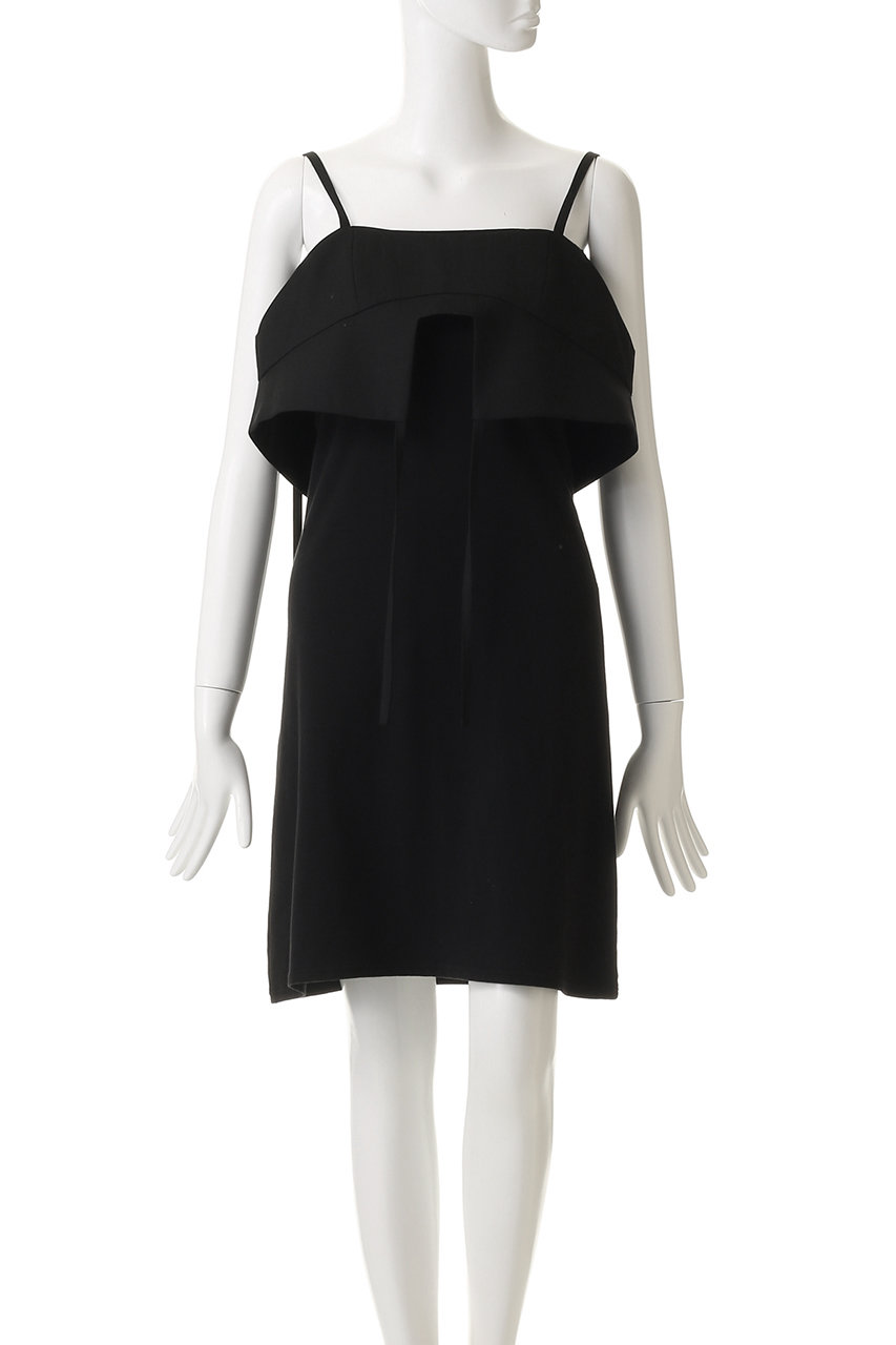 試着のみ　ENFOLD エンフォルド　FLARE CAMISOLE ブラック38 ENFOLD(エンフォルド) ワンピース 300HA233-0031 ブラック サイズ 38