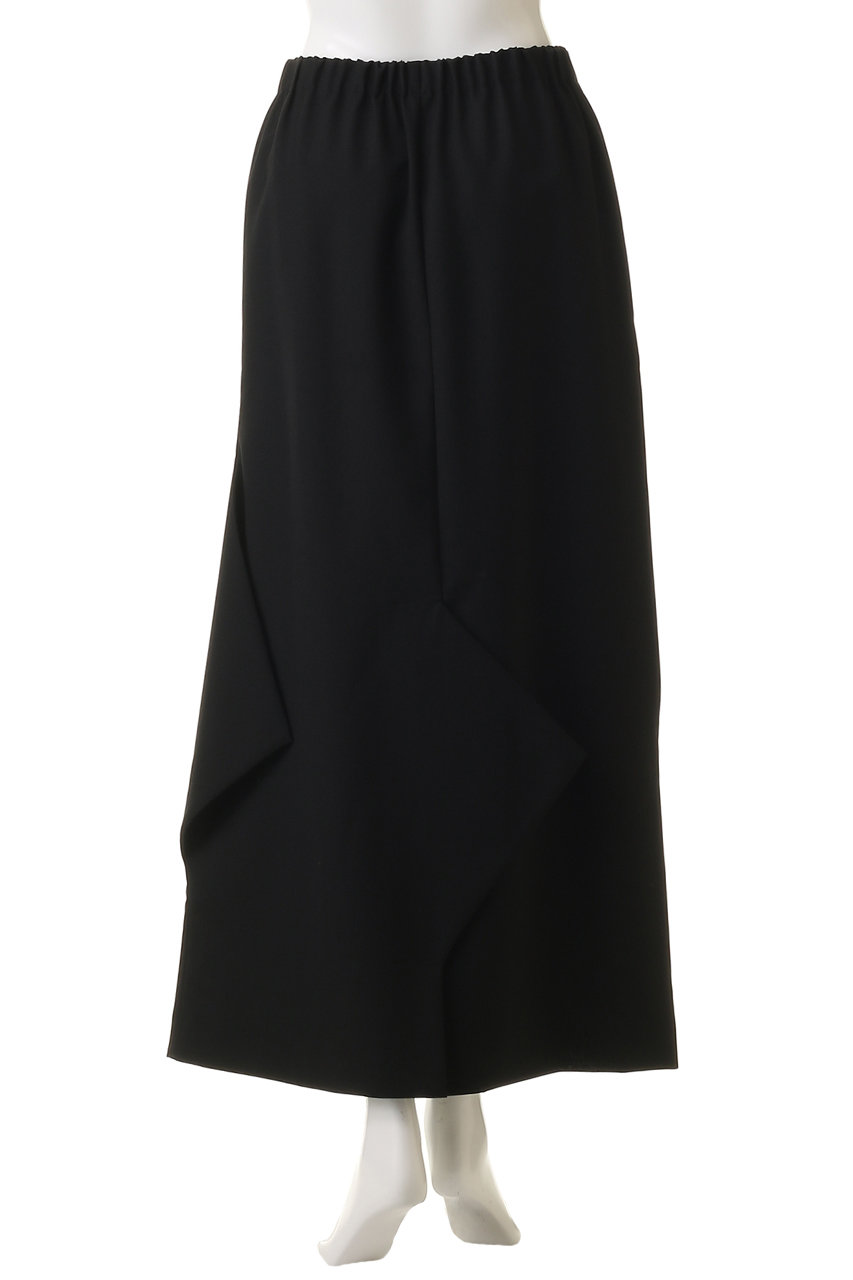 ENFOLD(エンフォルド)｜ZIGZAG SKIRT/ブラック の通販｜ELLESHOP