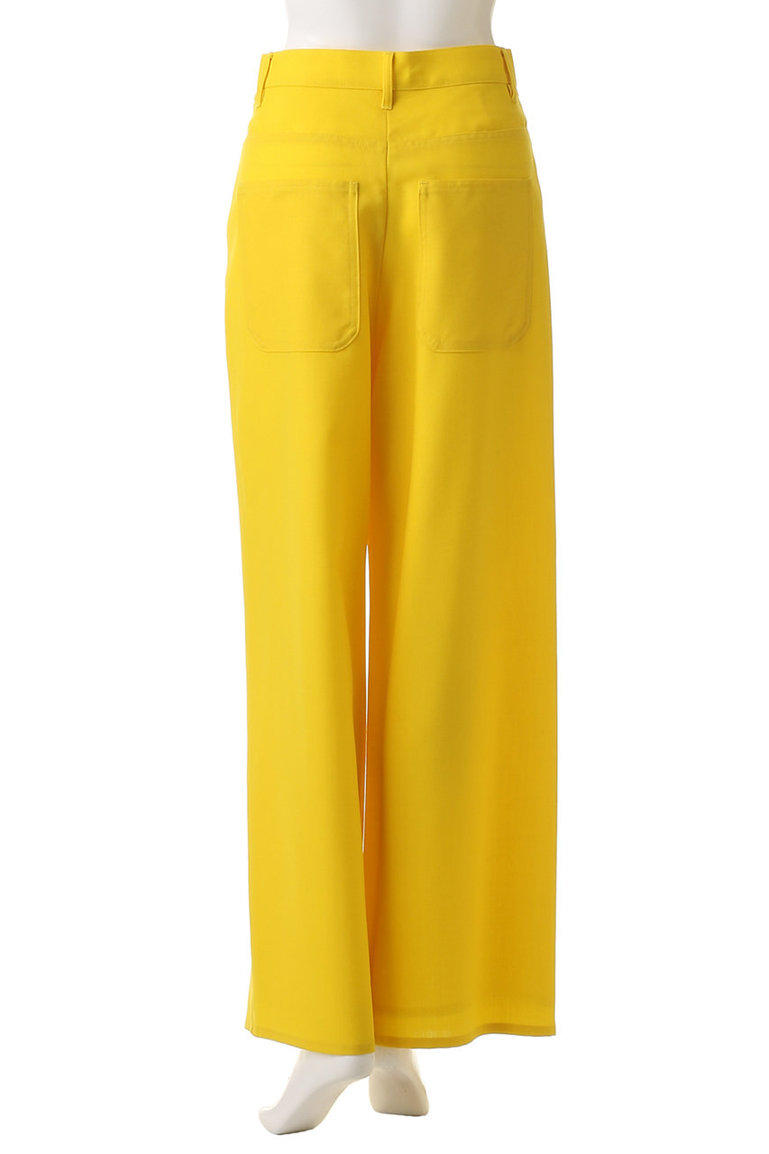 ENFOLD(エンフォルド)｜WIDE TROUSERS/ブラック の通販｜ELLESHOP
