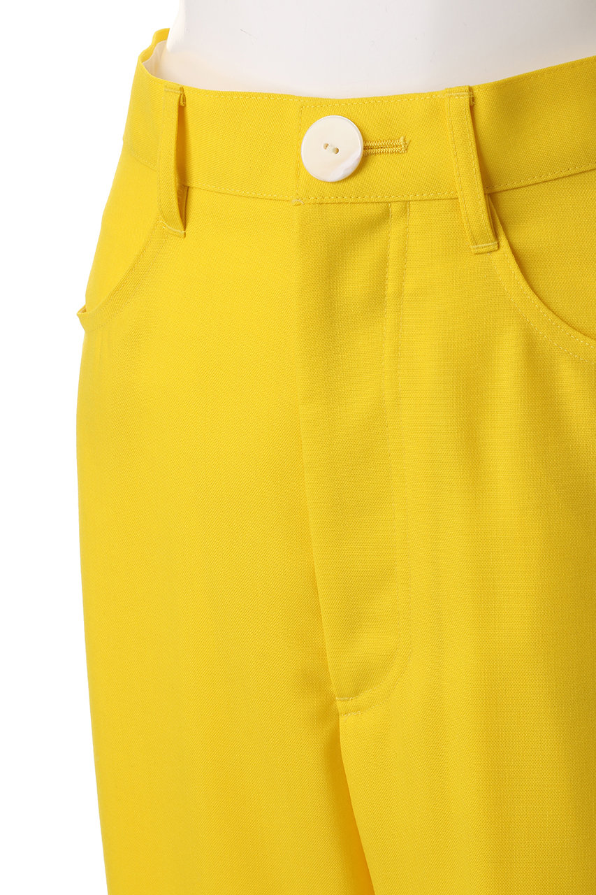 ENFOLD(エンフォルド)｜WIDE TROUSERS/ブラック の通販｜ELLESHOP