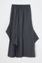 【12/17 12:00販売開始】ZIGZAG SKIRT エンフォルド/ENFOLD チャコールグレー