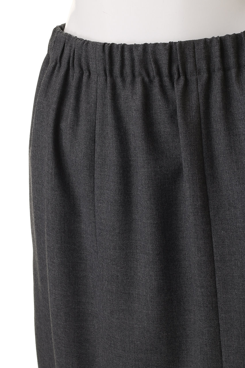 ENFOLD(エンフォルド)｜ZIGZAG SKIRT/チャコールグレー の通販