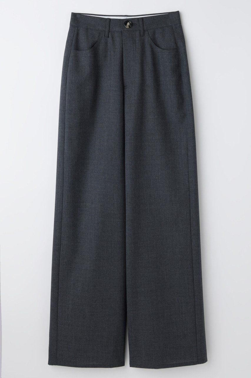 エンフォルド/ENFOLDの【12/17 12:00販売開始】WIDE TROUSERS(チャコールグレー/300JS131-1161)