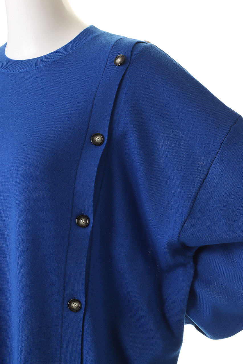 ENFOLD(エンフォルド)｜TWO-WAY PULLOVER/ダークブルー の通販