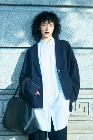 エンフォルド/ENFOLDの【1/2 12:00販売開始】WIDE BOX TAILORED-JACKET(110800/110801)