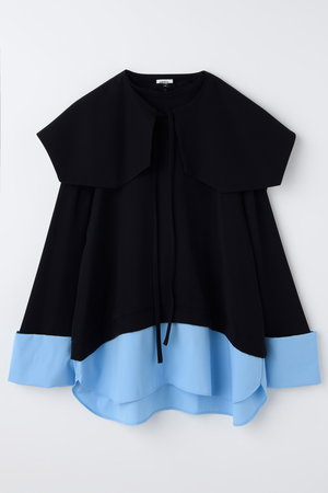 エンフォルド/ENFOLDの【1/2 12:00販売開始】DOUBLE CUFFS BOX PULLOVER(110400/110403)