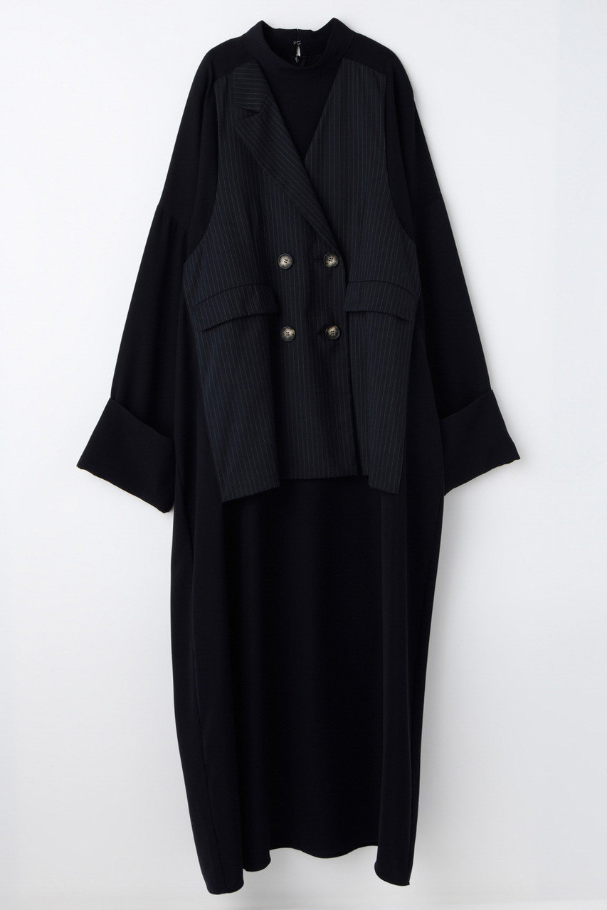 ENFOLD(エンフォルド)｜【1/2 12:00販売開始】VEST LAYERED LIKE DRESS