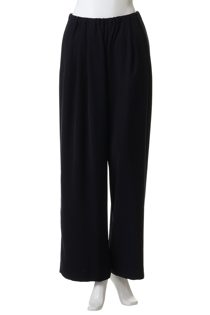 ENFOLDワイドパンツ36 ブラック ENFOLD(エンフォルド)｜TAPERED WIDE PANTS/ブラック の通販｜ELLESHOP