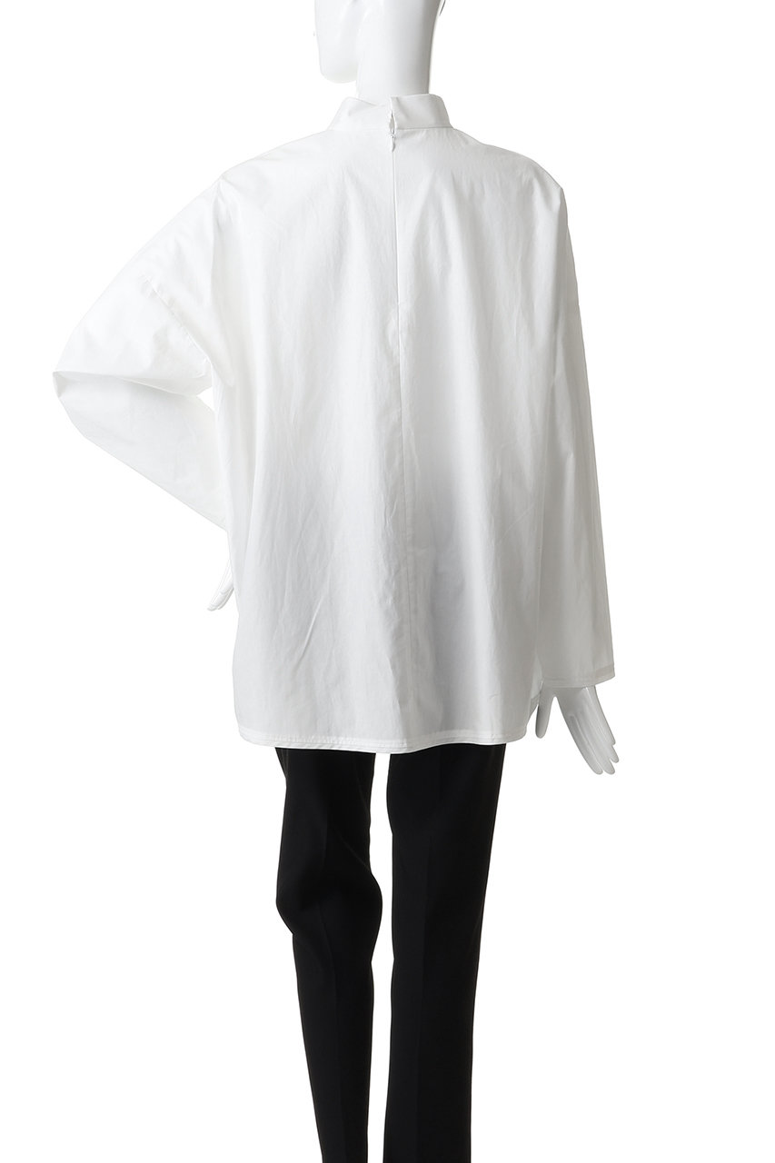 ENFOLD(エンフォルド)｜HIGH-NECK WIDE PULLOVER/ホワイト の通販