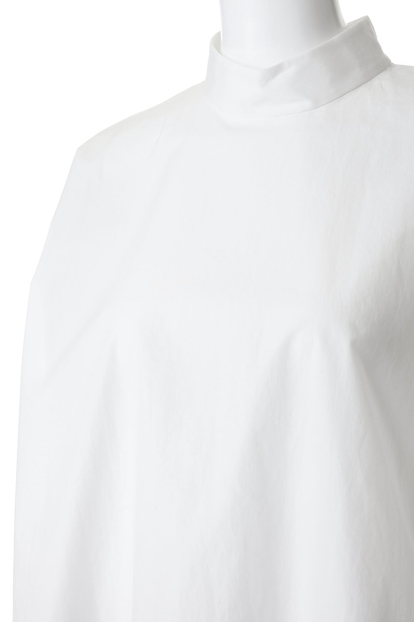ENFOLD(エンフォルド)｜HIGH-NECK WIDE PULLOVER/ホワイト の通販
