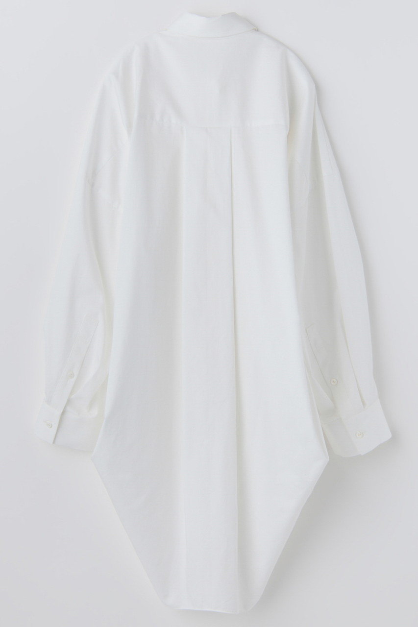 ENFOLD(エンフォルド)｜【1/2 12:00販売開始】SLIT SHIRT/ホワイト の