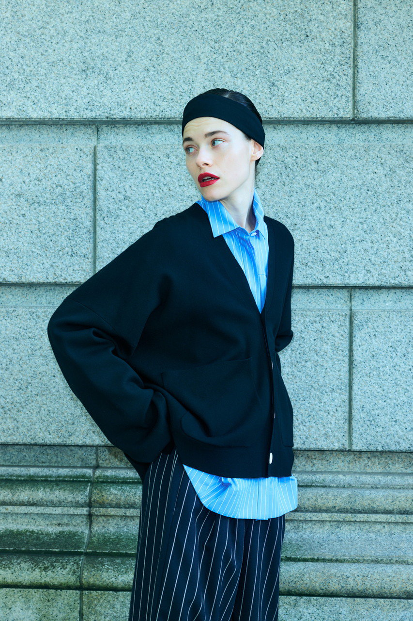 ENFOLD(エンフォルド)｜【1/2 12:00販売開始】BOX WIDE-CARDIGAN