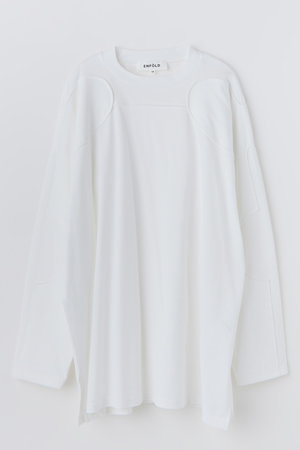 エンフォルド/ENFOLDの【1/2 12:00販売開始】SILHOUETTE ART LONG-SLEEVE T-SHIRT(110100/110103)