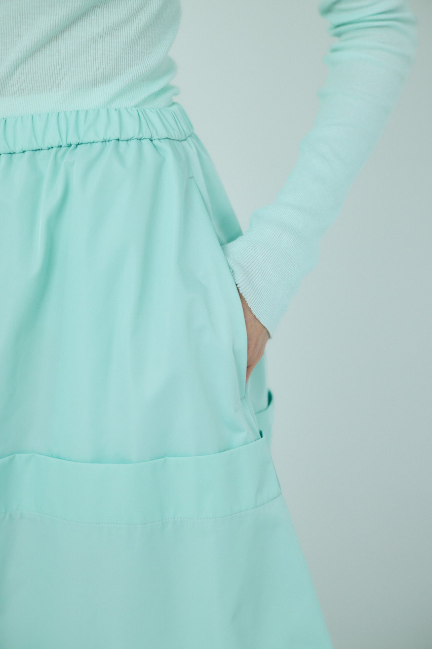 ENFOLD(エンフォルド)｜【1/2 12:00販売開始】STEP SKIRT/ミント の