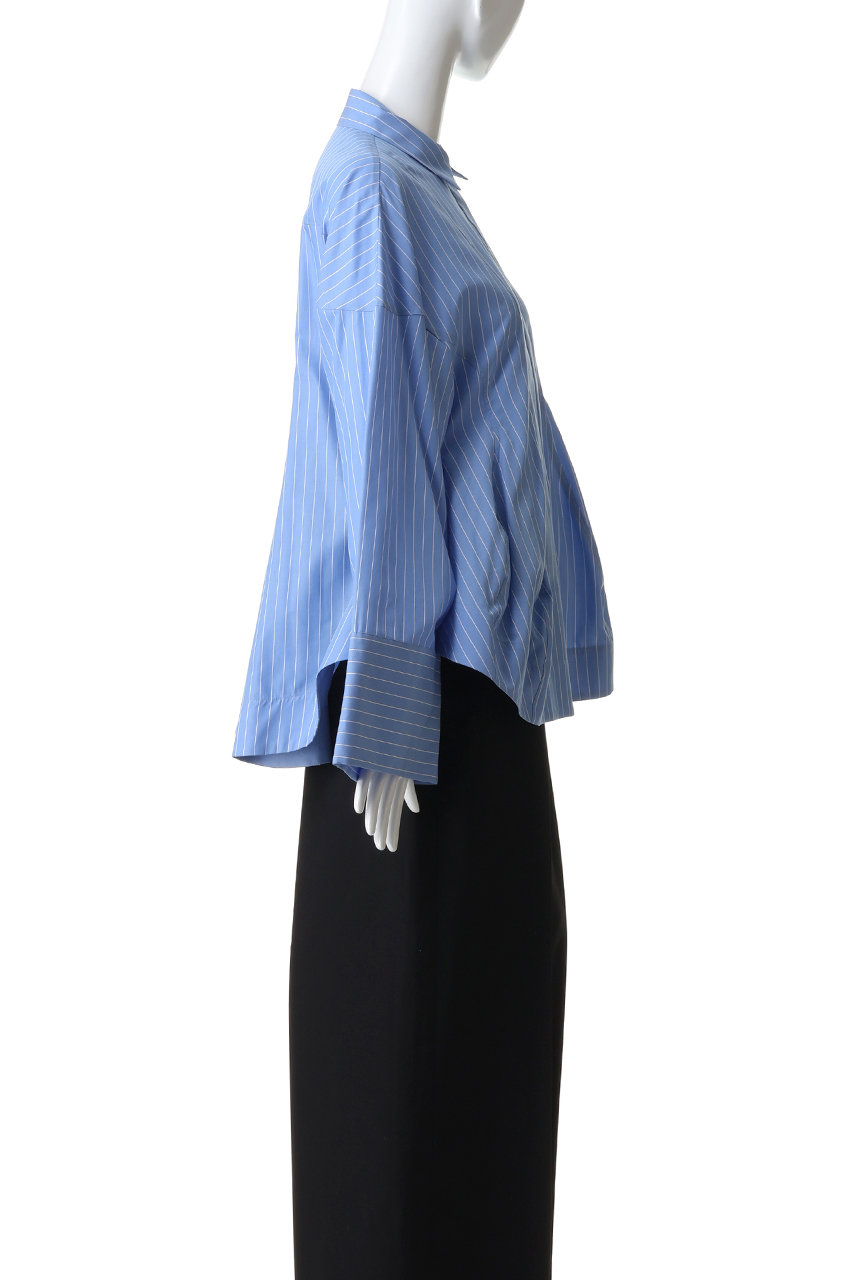 ENFOLD(エンフォルド)｜LUFFA FORM SHIRT/ライトブルー の通販