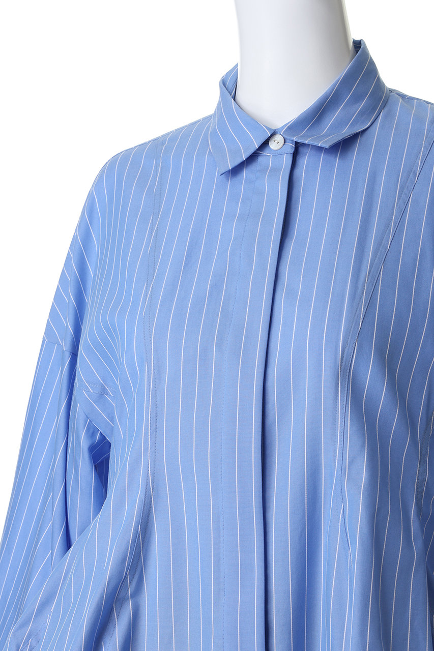 ENFOLD(エンフォルド)｜LUFFA FORM SHIRT/ライトブルー の通販