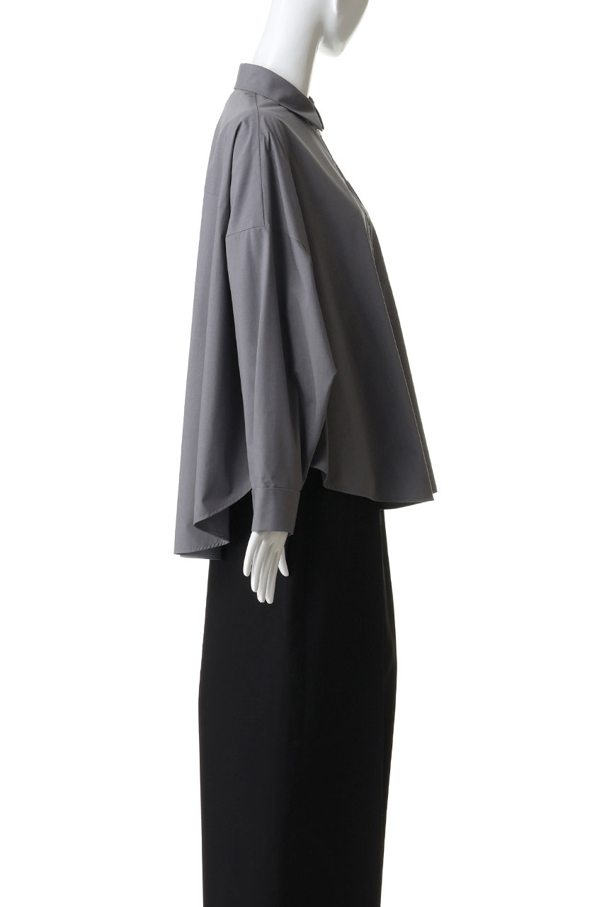 ENFOLD(エンフォルド)｜SPOON OVAL SHIRT/ホワイト の通販｜ELLESHOP