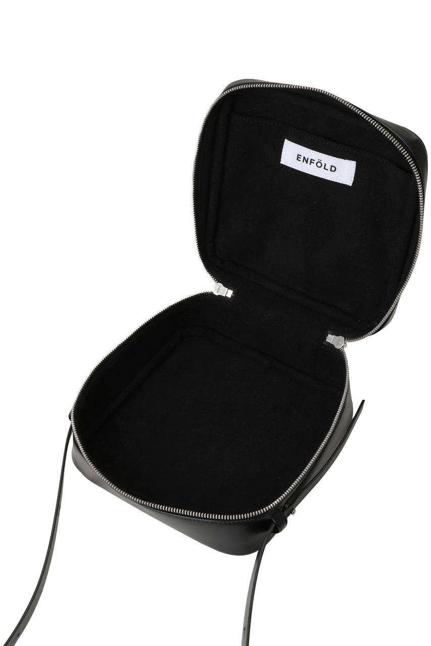 ENFOLD(エンフォルド)｜TWO-WAY SQUARE-BAG/ブラック の通販｜ELLESHOP