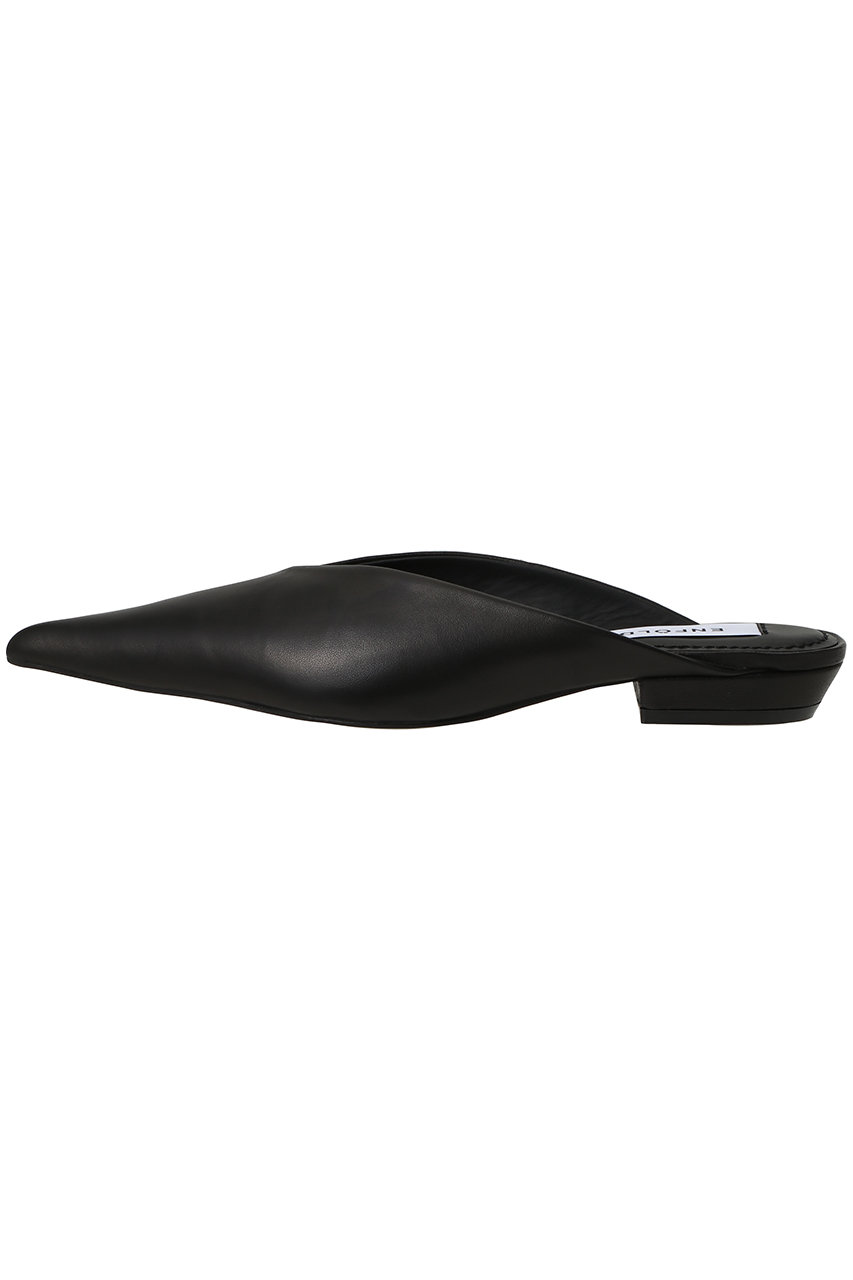 ENFOLD(エンフォルド)｜FLAT-MULE/ブラック の通販｜ELLESHOP・(エル
