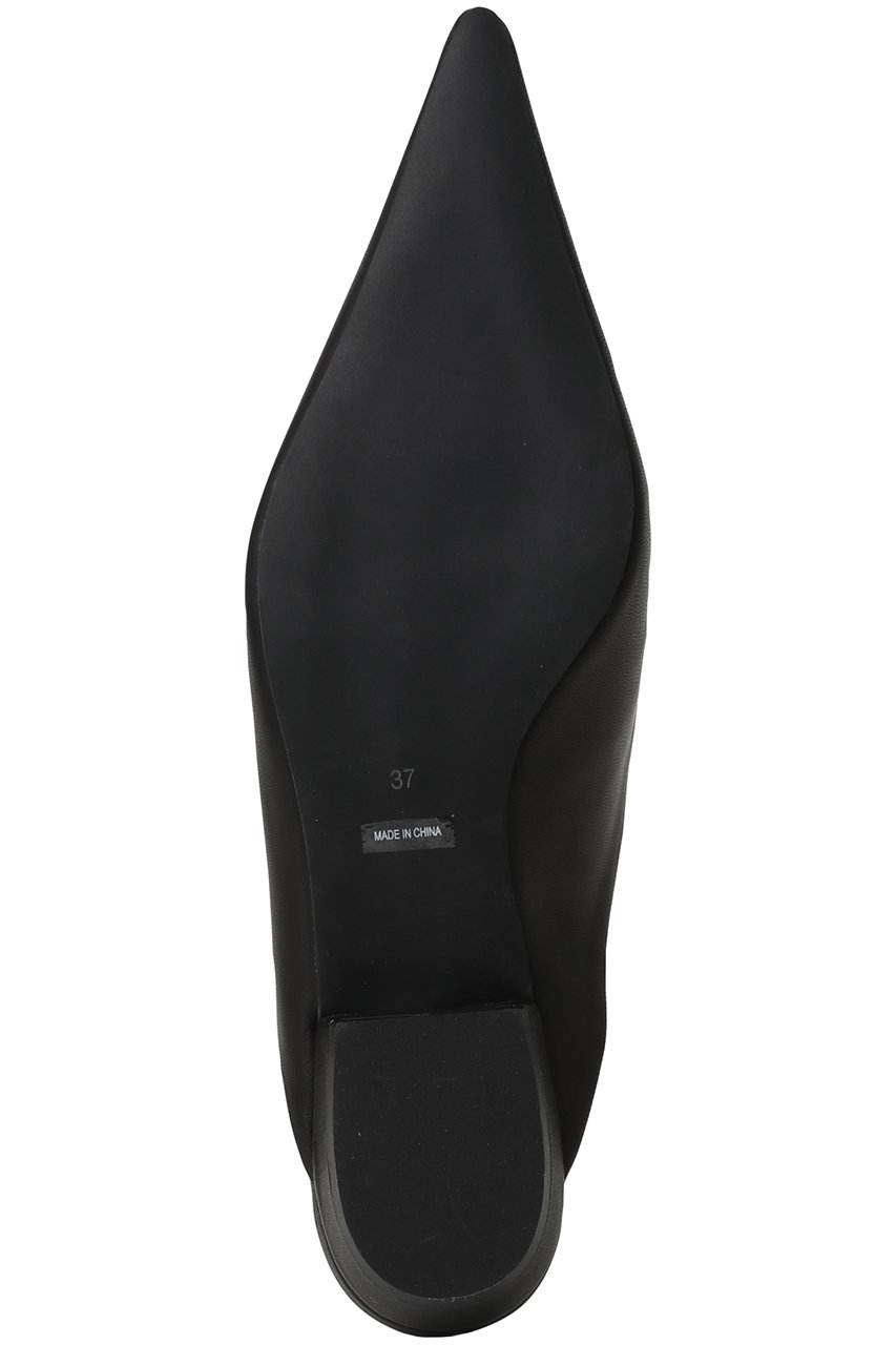 ENFOLD(エンフォルド)｜FLAT-MULE/ブラック の通販｜ELLESHOP・(エル