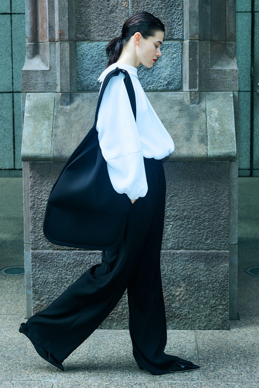 ENFOLD(エンフォルド)｜STAND DRAPE/ホワイト の通販｜ELLESHOP・(エル