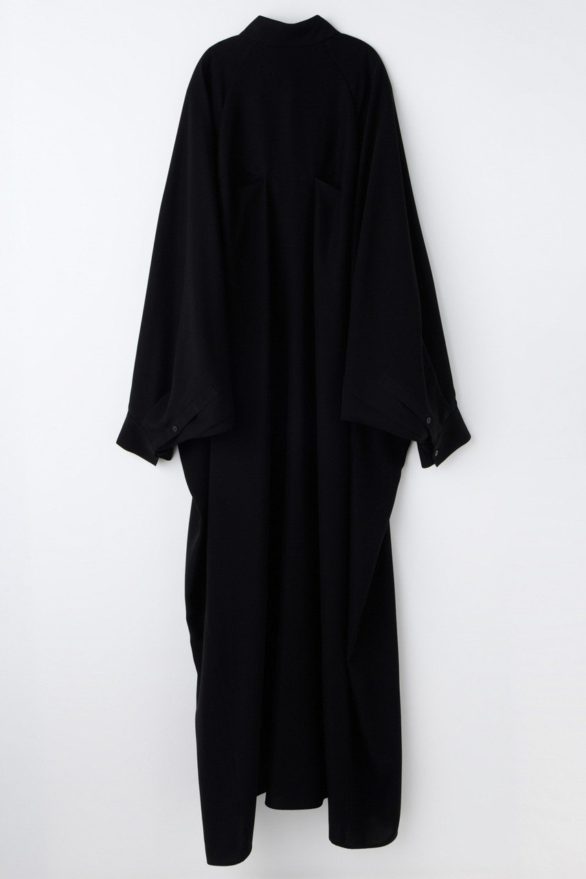 ENFOLD(エンフォルド)｜CIRCLE TUCK DRESS/ブラック の通販｜ELLESHOP