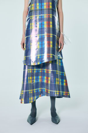 エンフォルド/ENFOLDのMINIMAL FLARE-SKIRT(110700/110703)