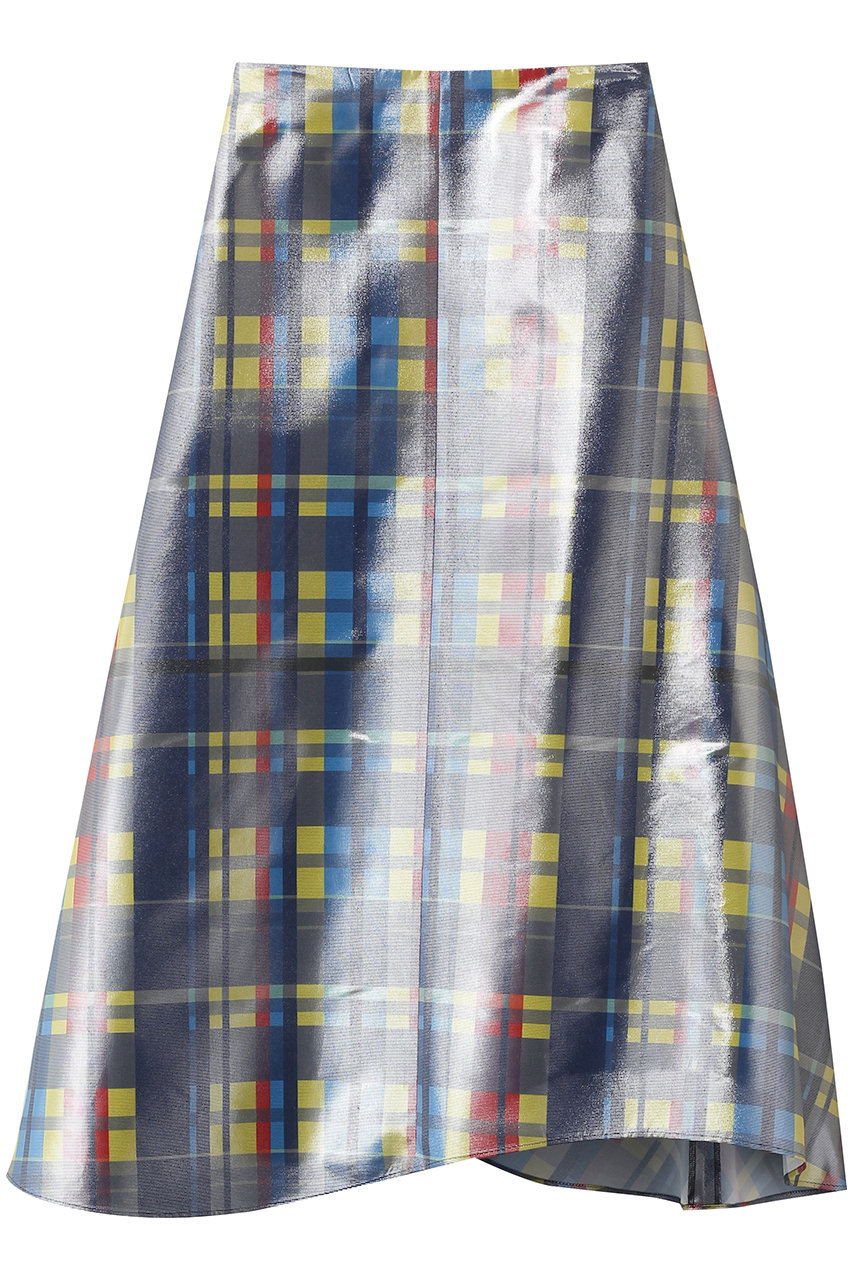 エンフォルド/ENFOLDのMINIMAL FLARE-SKIRT(マルチカラー/300JS231-0391)