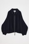 ZIP-UP JACKET エンフォルド/ENFOLD ダークネイビー