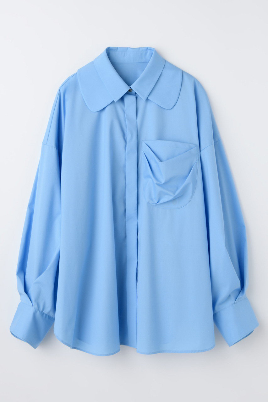 エンフォルド/ENFOLDの【予約販売】TULIP SHIRT(ライトブルー/300JS230-0451)