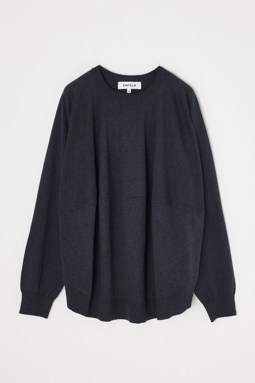 エンフォルド/ENFOLDの【予約販売】FULL-MOON PULLOVER(チャコールグレー/300JS270-0291)