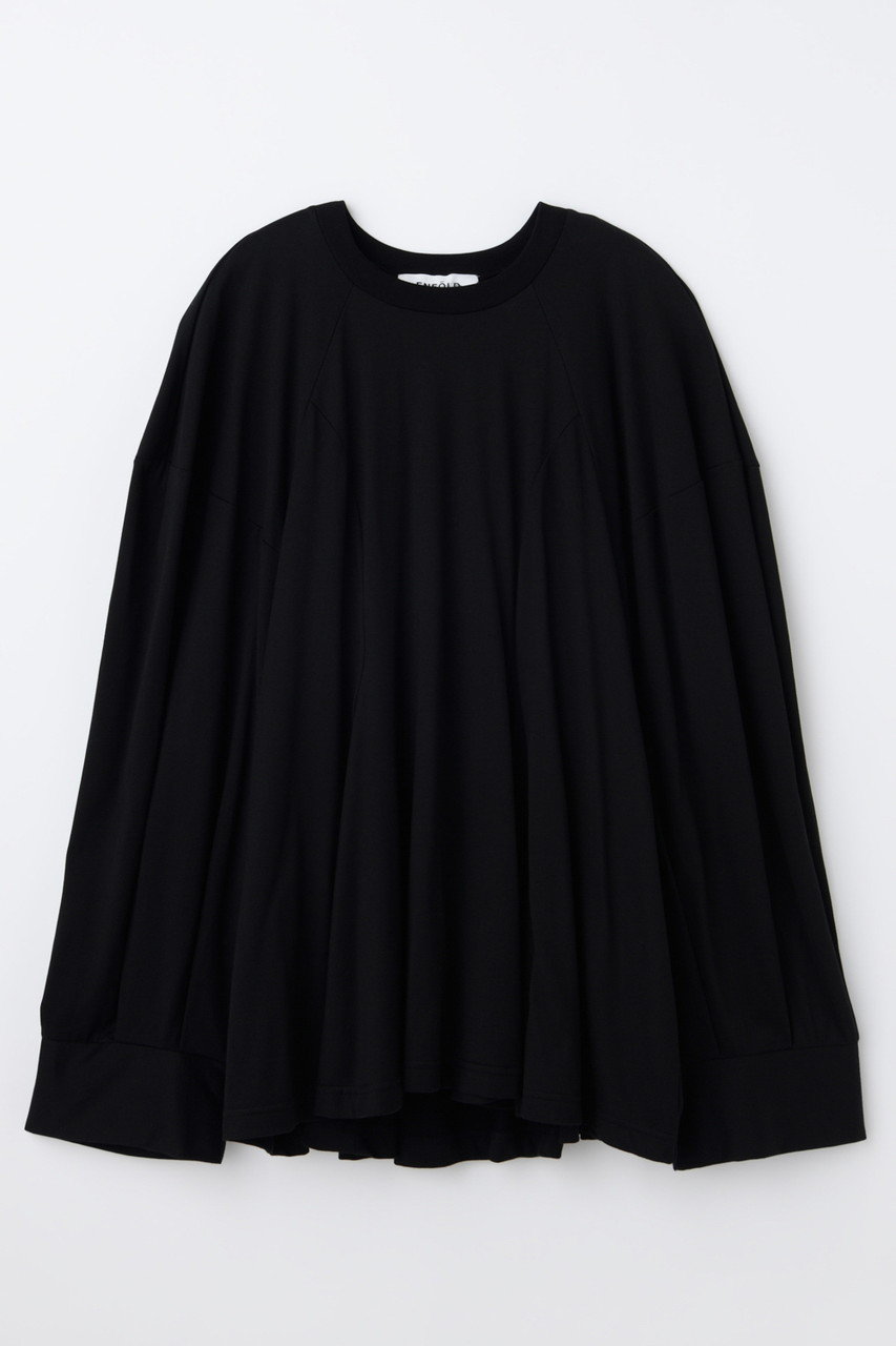 エンフォルド/ENFOLDのSOLID LONG-SLEEVE T-SHIRT(ブラック/300JS180-0981)