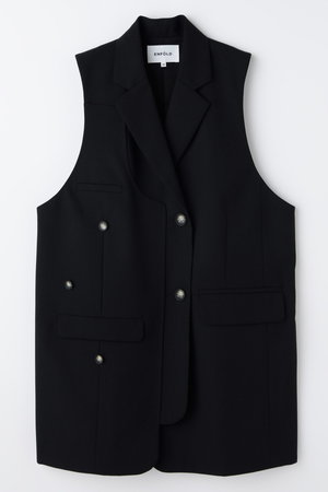 エンフォルド/ENFOLDの【2/18 12:00販売開始】DOUBLE SUIT VEST(110800/110806)